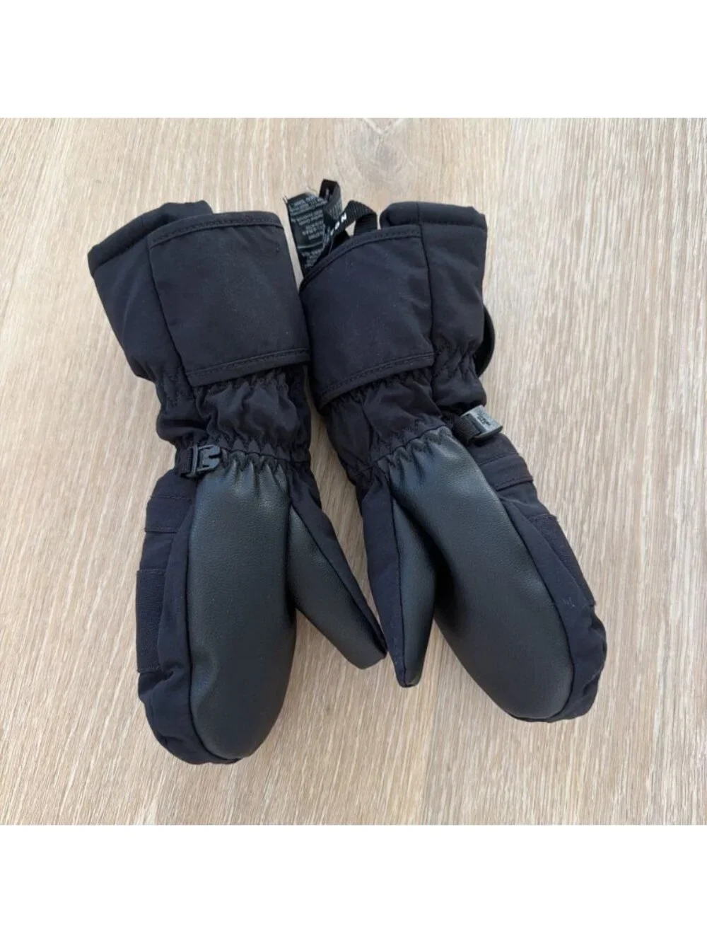 Burton Toddlers Mittens Grommitt Snow Black Style #15189 Size 5/6 (4)